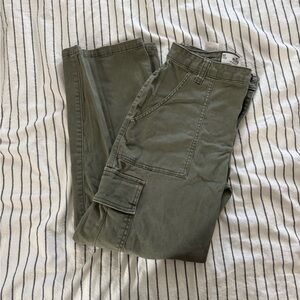 Hollister high rise utility dad pants